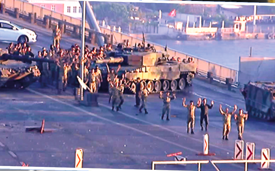 İHA'nın objektifinden ihanet gecesi